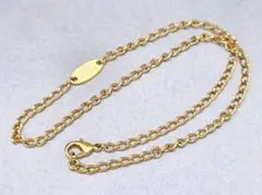 し*る様 18k チェーンブレスレット au750. b002 - メルカリ