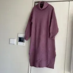 ニットワンピース