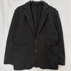 ROOT THREE テーラードジャケット（L）ダークグレー系オフィスカジュアル