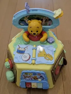 はじめて英語 くまのプーさん 絵本でおしゃべり！ ゆびさき知育 8か月〜 中古品