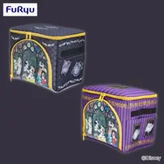 ミッキー＆フレンズ　ステンドグラス風クリア収納ケース　ディズニー　2個セット