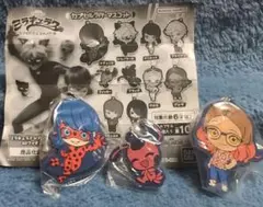 ミラキュラス レディバグ＆シャノワール カプセルラバーマスコット