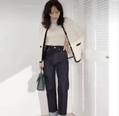 アニュアンス ロールアップデニム