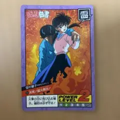 幽遊白書 雪村螢子 カード 平成 レトロ レア 昔 グッズ 希少 懐かしい