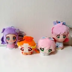ひろがるスカイ！プリキュア　はぐキャラ　ぬいぐるみ  4点セット
