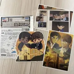 セガ ラッキーくじ 名探偵コナン メモリアルカット ブロマイド＆ステッカーセット