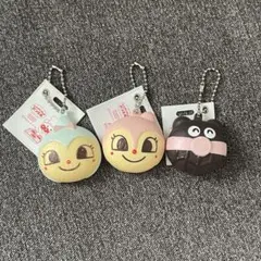 アンパンマンミュージアム限定 パン工場 マスコットキーホルダー　3種セット