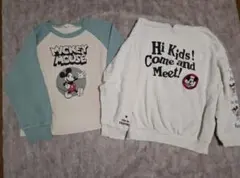 branshes☆Samansa Mos2 ミッキーマウストレーナー2点セット