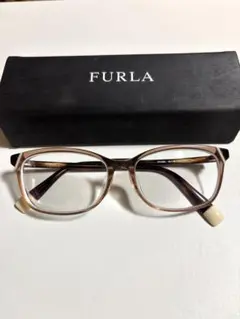 FURLA メガネフレーム VFU329J ブラウン系のサムネイル
