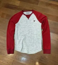 【古着】American Eagle Heritage 長袖サーマルカットソーのサムネイル