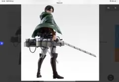 一番くじ 進撃の巨人 ～獣の巨人は俺が仕留める～ B賞 リヴァイ　店頭未陳列品