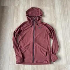 Nike バーガンディ フルジップパーカー