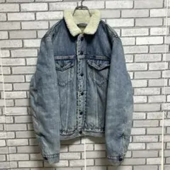 Levi's☆リーバイス☆デニムジャケット 裏ボア メンズ M ライトブルー