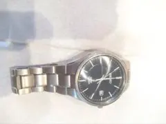 SEIKO チタニウムソーラー腕時計チタン　V157−0BB0