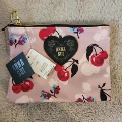 ANNA SUI ポーチ ハンカチセット　チェリー柄のサムネイル