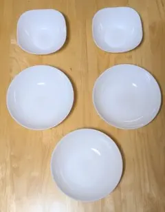 ホワイト食器セット 5点　ヤマザキ　春のパン祭り