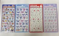 ディズニー　ボンボンドロップシール　4種セット