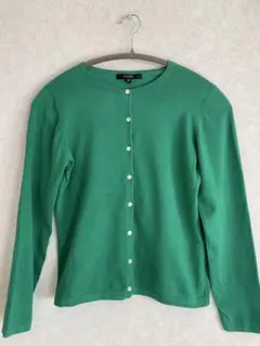 UNITED ARROWS／グリーン 長袖カーディガン 38