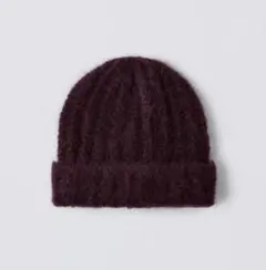 ZARA kids ウール混 ニットビーニー帽