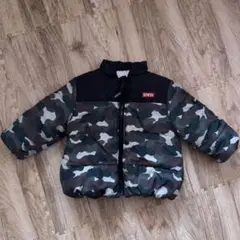 EDWIN ダウン　迷彩　90サイズ　ベビー　アウター