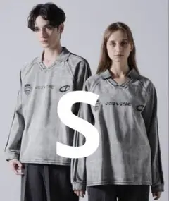 CLEL ヘヴィーウェイトヴィンテージデザインゲームTシャツ ホワイト系 S
