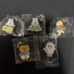 んぽちゃむ　きみまろ　おぱんちゅうさぎ　ストラップ