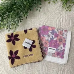 消去前最終価格になります【新品】レノマ タオルハンカチ ハンカチ2枚セット