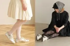 Tabio 靴下屋 ラッセルレーシーフラワータイツ