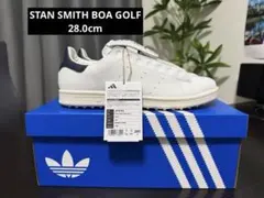 アディダス スタンスミス ゴルフ ボア ホワイト ネイビー 28cm