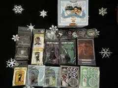 【新品】ゴールデンカムイ 鯉登 月島 アクスタバッジ17点セット⭐️白い恋人缶付き