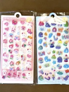 ぷくぷくシール⭐︎ボンボンドロップ⭐︎2シートセット