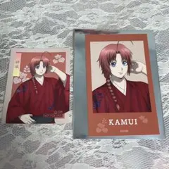 新劇場版 銀魂 吉原大炎上 ロフト 神威 特典ステッカー ミニフォトカード着物