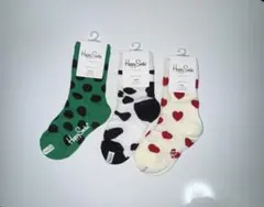 Happy Socks キッズ靴下 3足セット 4-6years