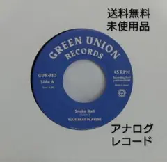 未使用品 レコード 7　BLUE BEAT PLAYERS　Snake Ball