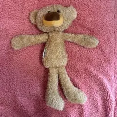 ベージュクマ型ぬいぐるみ