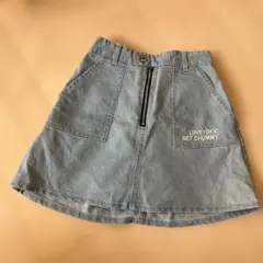 LOVETOXIC ラブトキ　デニムスカート　S（140cm)