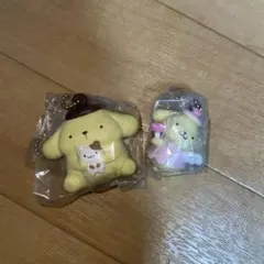 即日発送　値下げ可夢みるエンジェルスイング&ぺたんこマスコット　ポムポムプリン