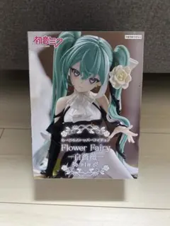 初音ミク 白薔薇 ぬーどるストッパー フィギュア