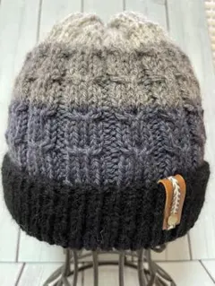 手編みニット帽