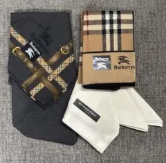 Burberrys ３枚セット　ハンカチ