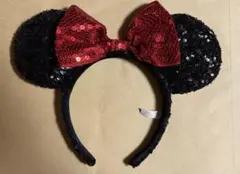 ディズニー　カチューシャ　スパンコール