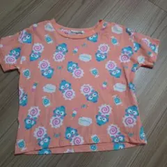 ハンギョドン 総柄 半袖Tシャツ100