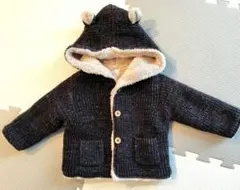 GAP フード付きカーディガン