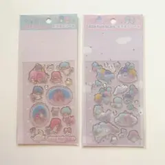 Little Twin Stars きらぷくシール 正規品 シール帳