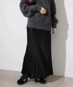 SLOBEIENA サテンナロースカート