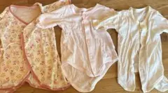 ベビー用肌着　ロンパース　5点セット60センチ 70センチ