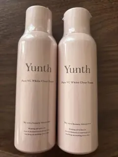 Yunth Pure VC White Clear Foam 120g 2本