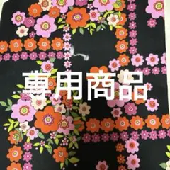 専用アレキサンダーヘンリー生地 ガストリーブーケ2019 108×90 ブラック