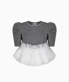 【新品正規品】Bibiy. FRANCINE TULLE TEE グレー 正規品】Bibiy. FRANCINE TULLE TEE グレー - メルカリ