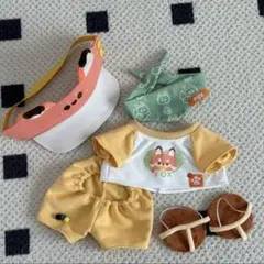 40cm ぬいぐるみ服 ぬい服 狐モチーフ 5点セット